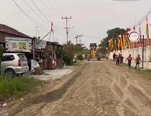 Belasan Tahun Tak Tersentuh, Pemko Pekanbaru Akhirnya Benahi Jalan Pesisir Rumbai