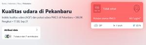 Udara Masih Tak Sehat, Pemko Pekanbaru Perpanjang Pelaksanaan PJJ